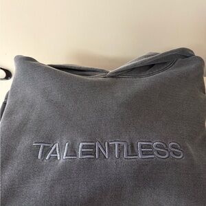 Talentless Charcoal Hoodie